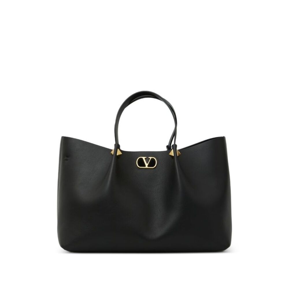 Valentino Garavani Women Vlogo Signature Large Leather Tote
